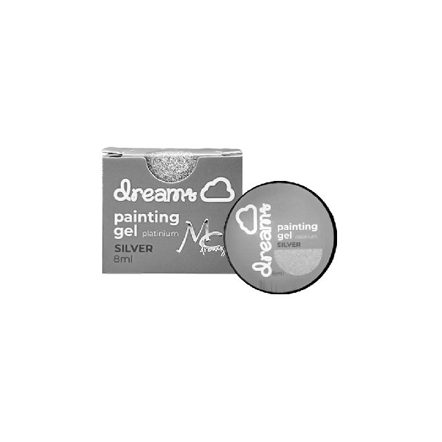 Painting Gel Dreams Platinium Silver 8Ml Mcdpgps