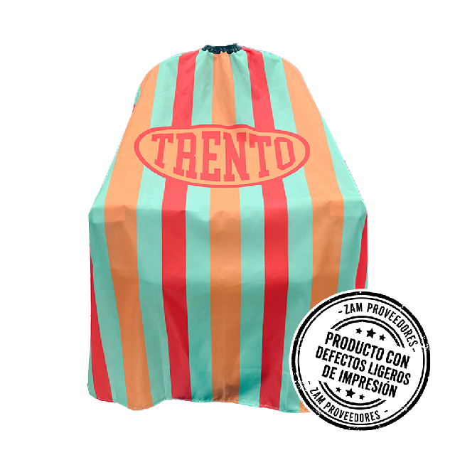 Capa DEFECTO Beauty B Premium Trento Rayas Verde Amarillo Naranja 153866