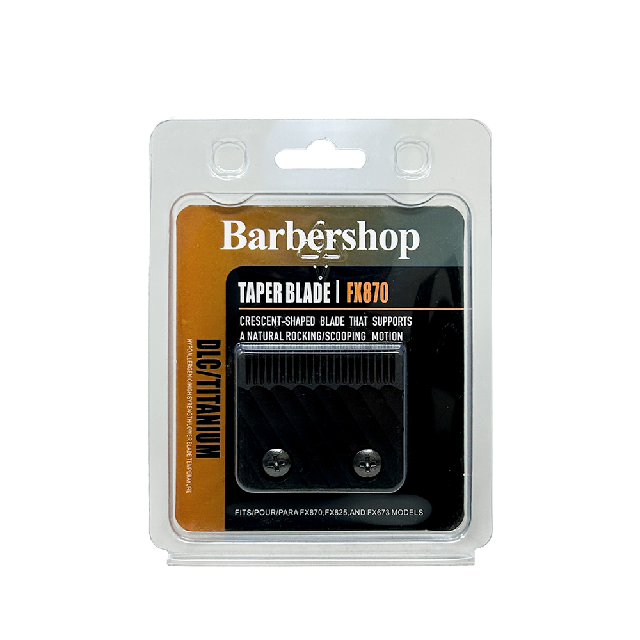 Cuchilla Barbershop Clipper Negra Fx870