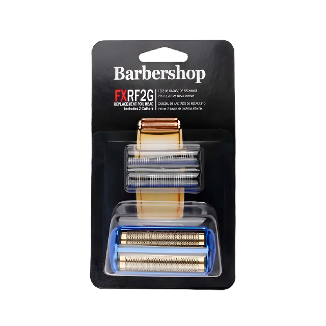 Cuchilla Malla Barbershop Shaver Azul