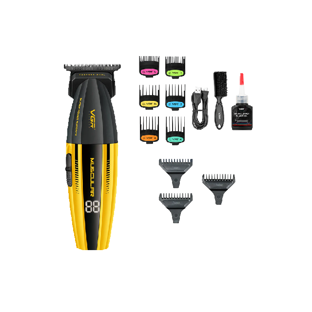 Trimmer VGR Muscular T1 Negro Dorado V-285T Emp 20