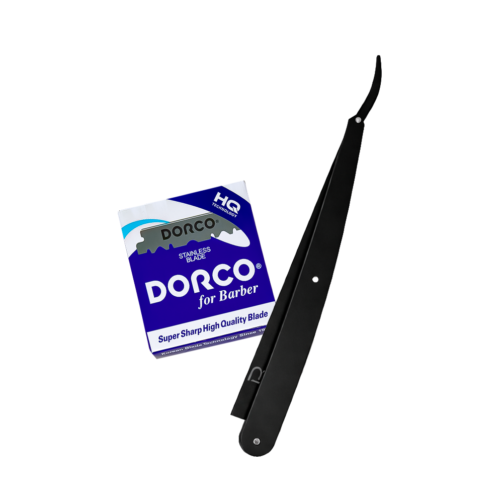 Portanavajas Level3 Negro Emp 12 + Navaja Dorco MITADES Azul Jabonera 100pza
